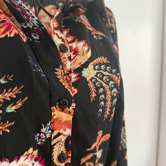 ELLIATT NWT Resort Collection Tie-Waist Asymmetric Floral Dress - Picture 10 of 13